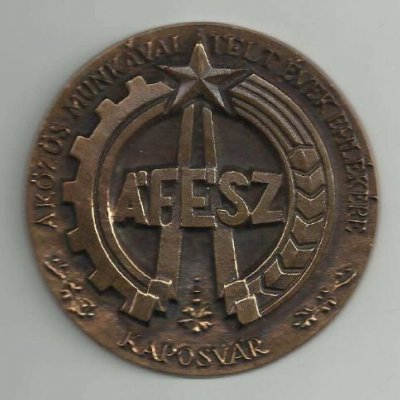 “ÁFÉSZ” a közös munkával telt évek emlékére