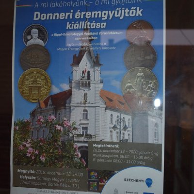 2019. Donneri Éremgyűjtők kiállítása Kaposvár